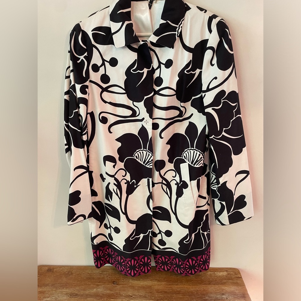 Tahari trench style jacket